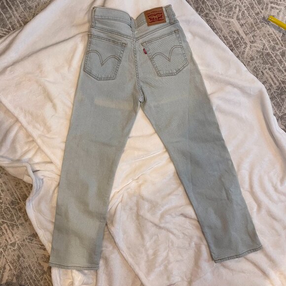Levi's Jeans Wedgie Straight Fit Size 25 - Picture 4 of 12